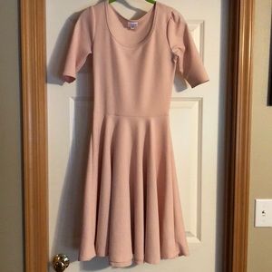 Blush pink dress
